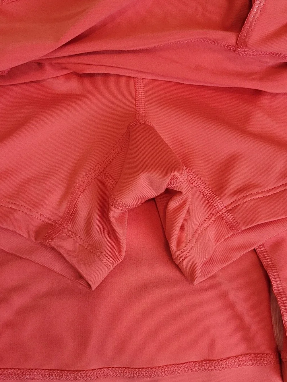 Nike Dri-FIT Coral Pink Tennis Skort Skirt Built-In Shorts XS Athletic Golf Runn